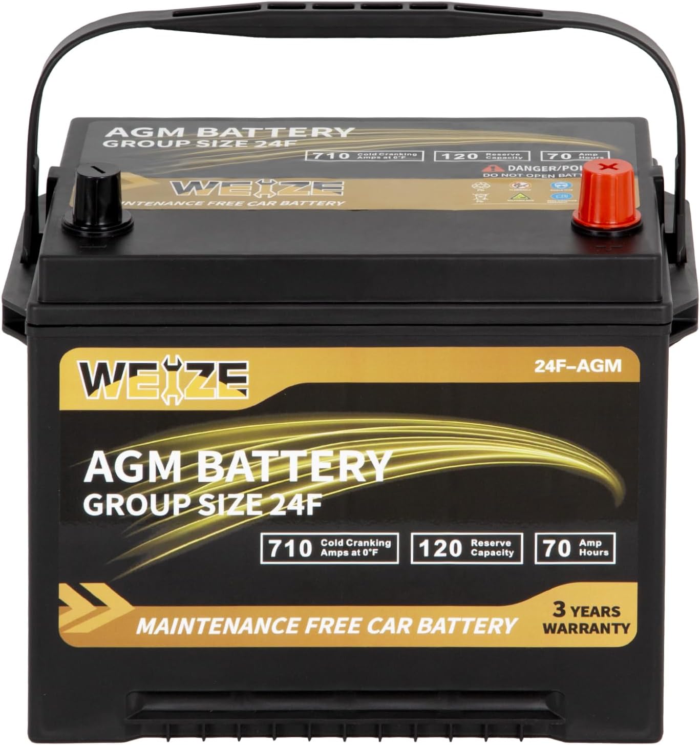 DieHard Platinum AGM Battery, Group Size 24F