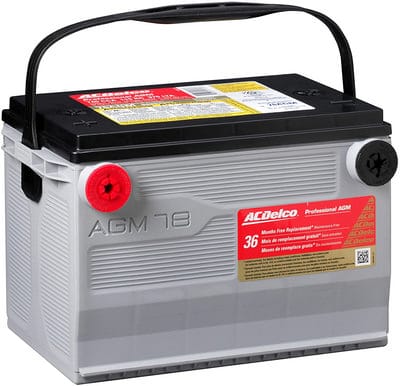 ACDelco 78AGM Professional AGM review
