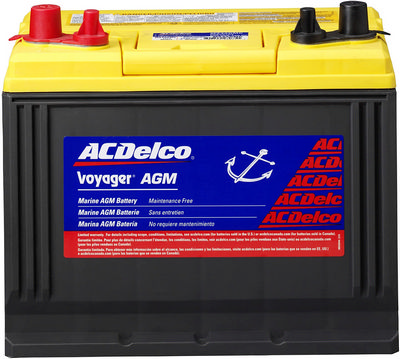 ACDelco Gold M24AGMC 24 Month Warranty Marine AGM BCI Group 24 Battery
