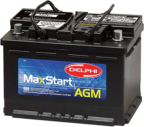 Delphi BU9048 MaxStart AGM Premium Automotive Battery, Group Size 48