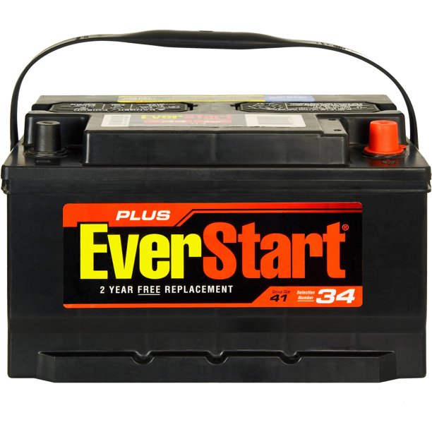 EverStart Plus Lead Acid Automotive Battery, Group 41