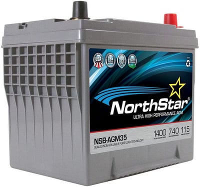 NORTHSTAR NSB-AGM35 Pure Lead Automotive AGM Battery review