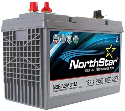 NorthStar NSB-AGM31M AGM Group 31 Marine Battery
