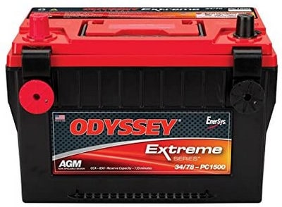 Odyssey 34/78-PC1500DT Automotive and LTV Battery review