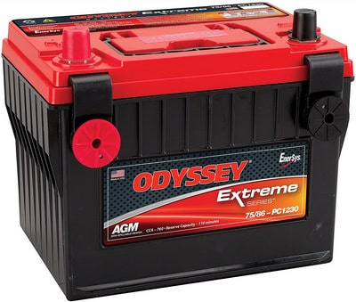 Odyssey 75/86-PC1230DT Automotive and LTV Battery