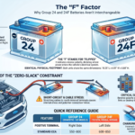 Group 24 Vs 24F Battery: Key Differences and Best Choice