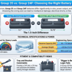 Group 35 vs. 24F Battery: The Mechanic’s Guide to Making the Right Choice