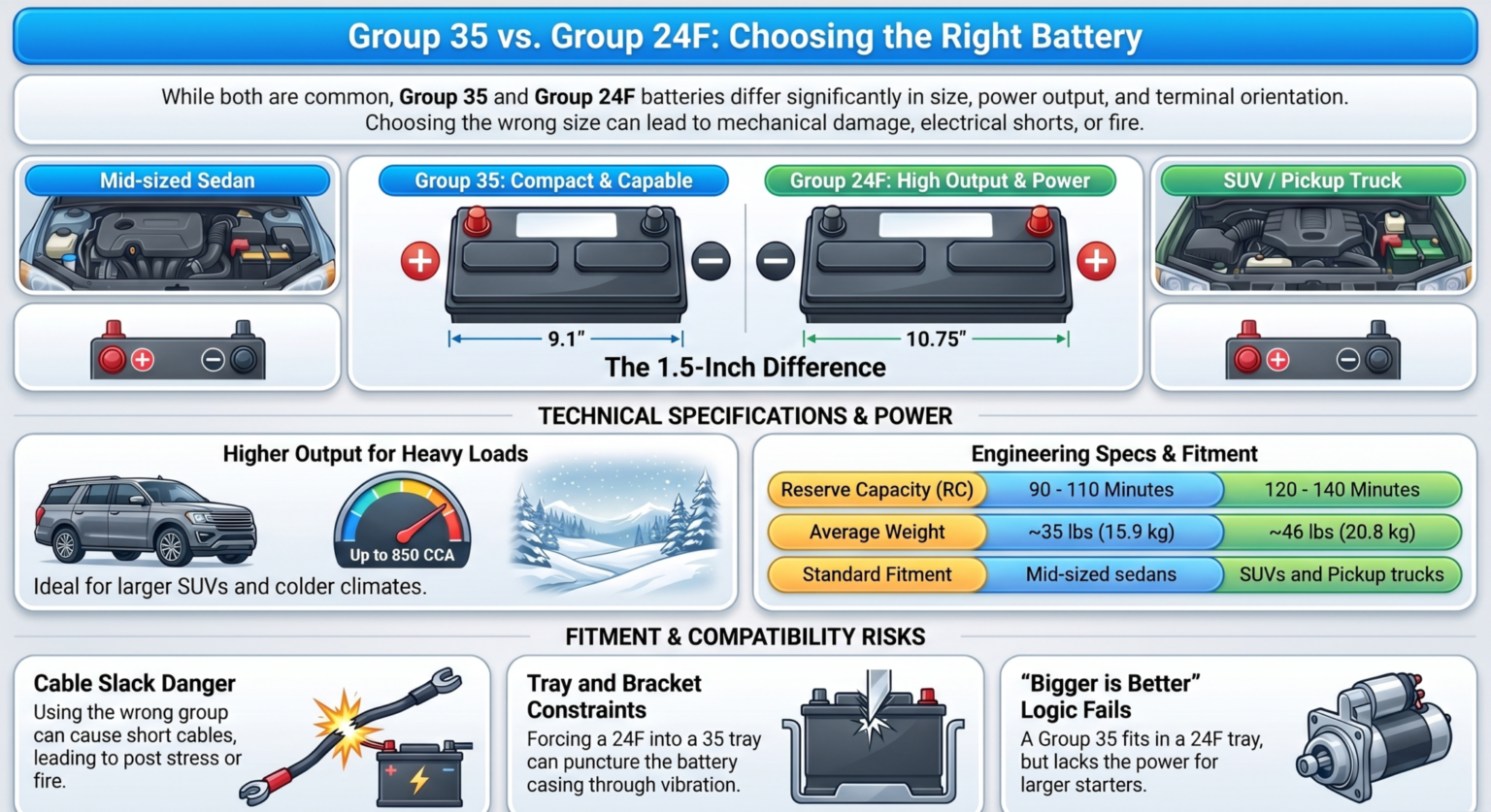 Group 51 vs. 51R Battery: Understanding Polarity and Fitment for ...