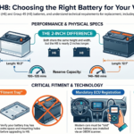 Group 48 (H6) vs. Group 49 (H8) Battery: Choosing the Right Power for Your Vehicle
