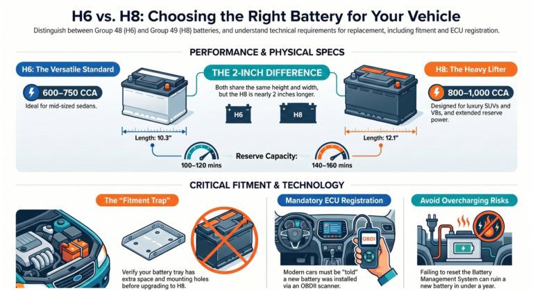 Group 51 vs. 51R Battery: Understanding Polarity and Fitment for ...